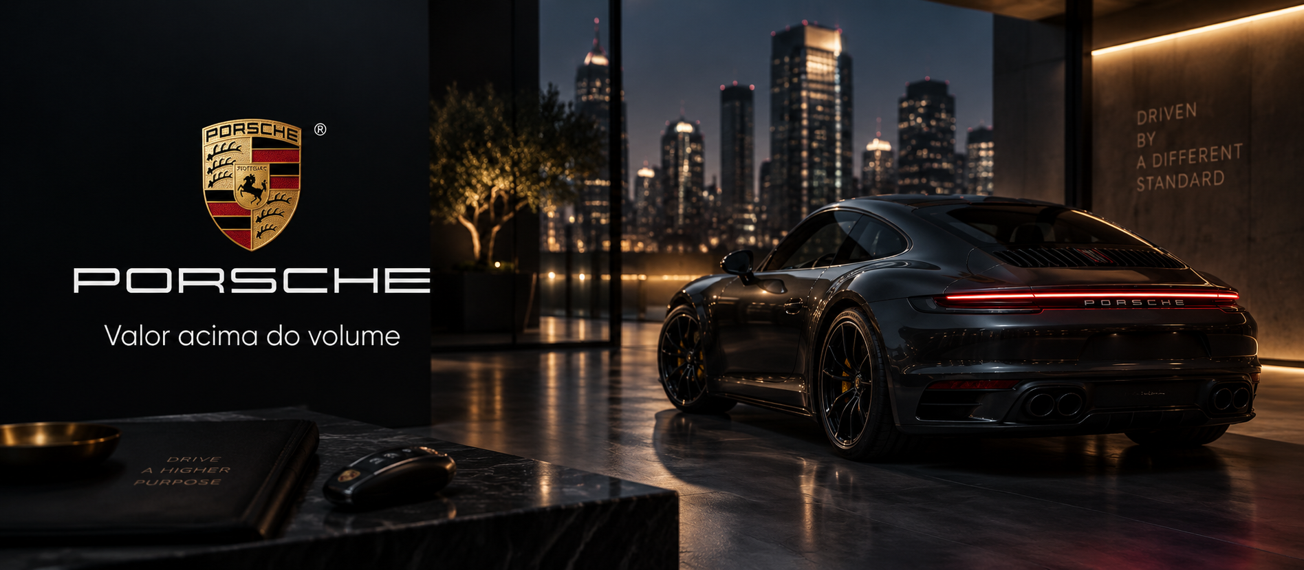 Porsche em 2026: valor sobre volume, crise e reconstrução de desejo